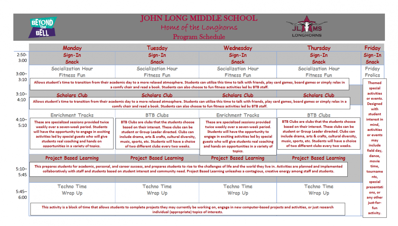 Dr. John Long Middle | myASEP